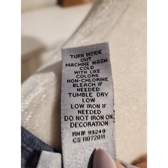 Catherines Womens 4X 30/32W Split back top - Picture 8 of 8